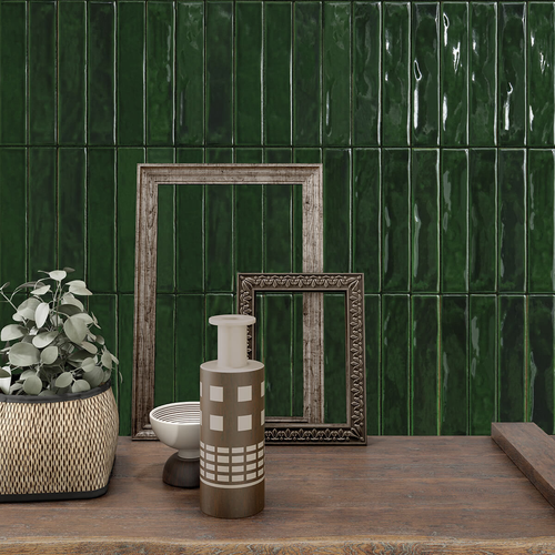 Shop Heritage Bottle Green Metro Tiles Online StoneSuperstore
