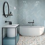 Picture of Tiffany Aqua Metro Tiles