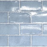 Picture of Valentina Sky Blue Metro Tiles