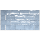 Picture of Valentina Sky Blue Metro Tiles