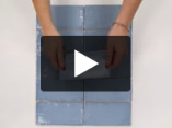 Picture of Valentina Sky Blue Metro Tiles