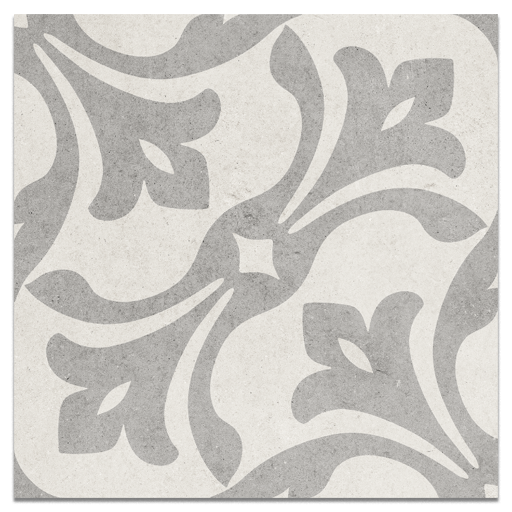 Shop Avenue Grey Pattern Tiles Online StoneSuperstore