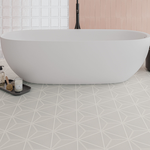 Picture of Geo Light Grey Hexagon Tiles