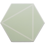 Picture of Geo Mint Hexagon Tiles