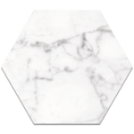 Picture of Hamptons White Hexagon Tiles