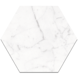 Picture of Hamptons White Hexagon Tiles