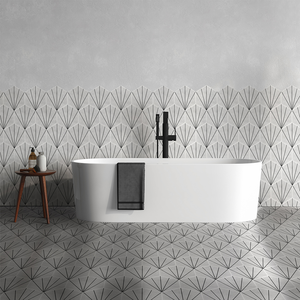 Picture of Lily Bianco Décor Hexagon Tiles