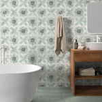 Picture of Moroccan Sage Patterned Tiles