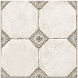 Picture of Porto Vintage Brown Patterned Tiles