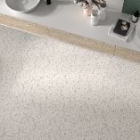 Picture of Soriano Bianco Patterned Hexagon Tiles