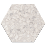 Picture of Soriano Bianco Patterned Hexagon Tiles