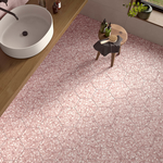 Picture of Soriano Rose Patterned Hexagon Tiles