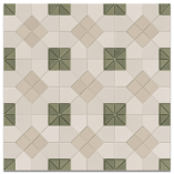 Picture of Versailles Sage Patterned Tiles