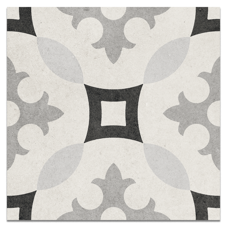 Shop Victoria Grey Pattern Tiles Online StoneSuperstore