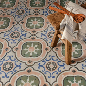 Picture of Ammoudi Pink  Patterned Tiles