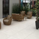 Picture of Smoked White Porcelain Paving Slabs