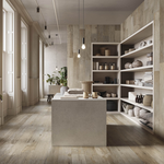 Picture of Farmhouse Rustic Natural Wood-Effect Porcelain Tiles