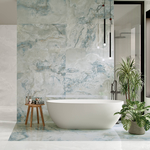 Picture of Symphony Onyx Azul Porcelain Tiles