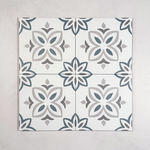 Picture of Flower Azul Patterned Tiles