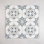 Picture of Flower Azul Patterned Tiles