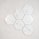 Picture of Hamptons White Hexagon Tiles