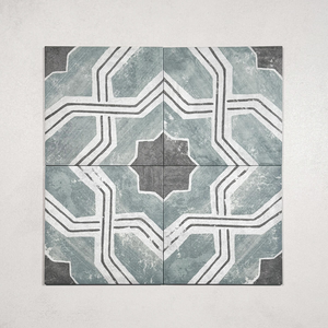 Picture of Moroccan Sage Patterned Tiles