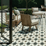 Picture of Rockstar Nero Patterned Tiles