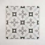 Picture of Victoria Grey Patterned Tiles