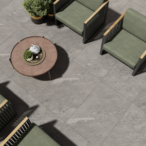 Picture of Portland Grey Porcelain Paving Slabs