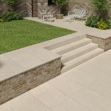 Picture of Richmond Beige Antiqued Porcelain Paving Slabs