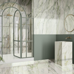 Picture of Arabescato Verde Polished Porcelain Tiles