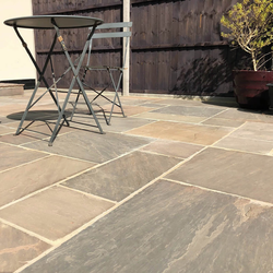 Sunset Buff Sandstone Outdoor Paving Pack | StoneSuperstore