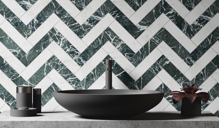Bathroom Feature Wall Tiling Ideas | Stone Store