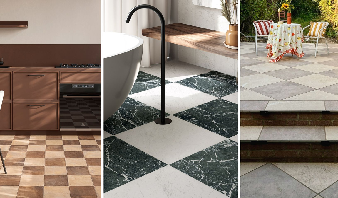 Checkerboard Tile Ideas | Tile Trends | Stone Store
