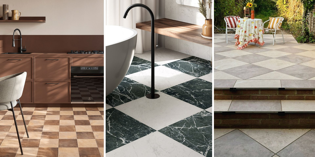Checkerboard Tile Ideas | Tile Trends | Stone Store