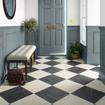 Picture of Dover Charcoal Grey Antique Effect Porcelain