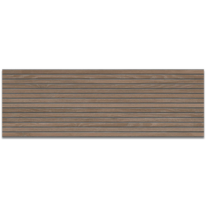 Picture of Nordic Cognac Walnut Slatted Porcelain Tiles