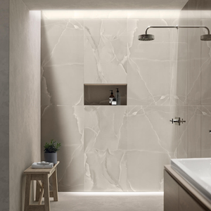 Picture of Glacier Taupe Onyx Polished Porcelain Tiles