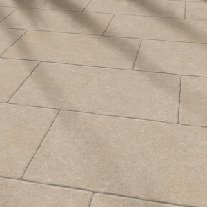 Picture of Yorke Beige Porcelain Paving Slabs 