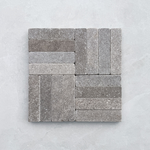 Picture of Harrow Tumbled Herringbone Limestone Cobbles