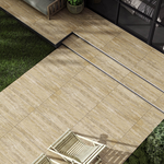 Picture of Travertino Light Porcelain Paving - 900x600x20mm - 20.5 SQM Job Lot