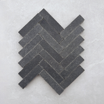 Picture of Faro Black Limestone Cobbles - Honed & Tumbled