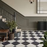 Picture of Townhouse Black Porcelain Tiles