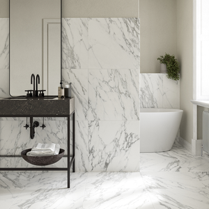 Picture of Riviera White Matte Porcelain Tiles