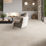 Picture of Arles White Stone Effect Porcelain Tiles
