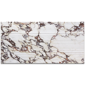 Picture of Calacatta Viola Nouveaux Fluted Matte Porcelain Tiles Picture of Calacatta Viola Nouveaux Fluted Matte Porcelain Tiles