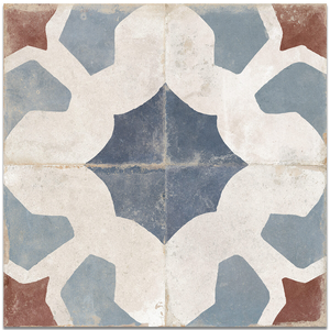 Picture of Delphine Blue Patterned Tiles