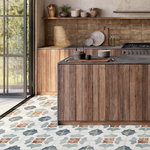 Picture of Delphine Blue Patterned Tiles