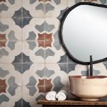 Picture of Delphine Blue Patterned Tiles