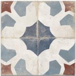 Picture of Delphine Blue Patterned Tiles